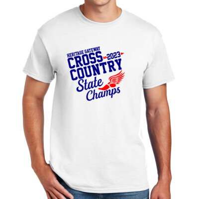 Heritage State Champs Cross Country - WHITE Thumbnail